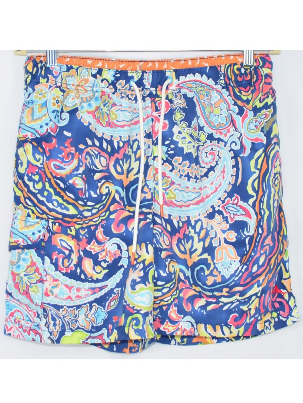 Tommy Bahama Paisley Multicolor 6-Inch Swim Trunks Size M